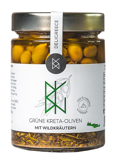 GRÜNE KRETA-OILVEN WILDKRÄUTER | 340 g