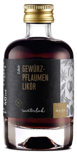 GEWÜRZPFLAUMEN LIKÖR | 40  ml