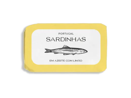 SARDINEN IN OLIVENÖL MIT ZITRONE | 120 g