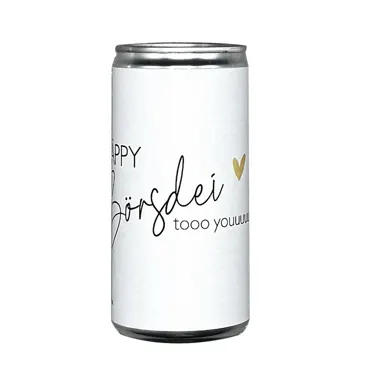 APFELSCHORLE "HÄPPI BÖRSDEI TOOO YOUU" | ALKOHOLFREI | 25 cl