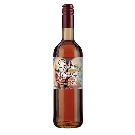 ROTER WEINBERGPFIRSICH PUNSCH (ALKOHOLFREI) | 75 cl