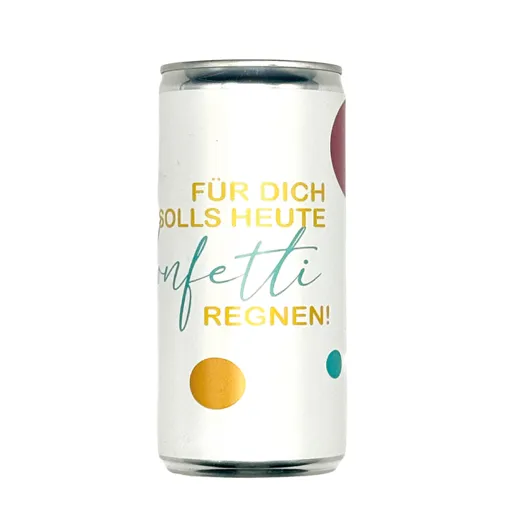 SECCO "FÜR DICH SOLLS HEUTE KONFETTI REGNEN" | 20 cl