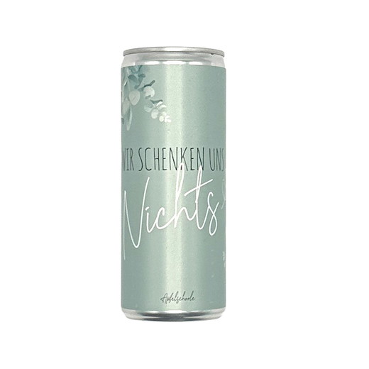 APFELSCHORLE "WIR SCHENKEN UNS NICHTS" | ALKOHOLFREI | 25 cl