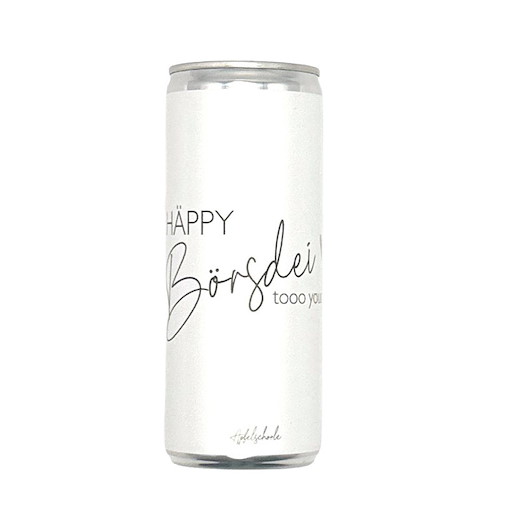 APFELSCHORLE "HÄPPI BÖRSDEI TOOO YOUU" | ALKOHOLFREI | 25 cl