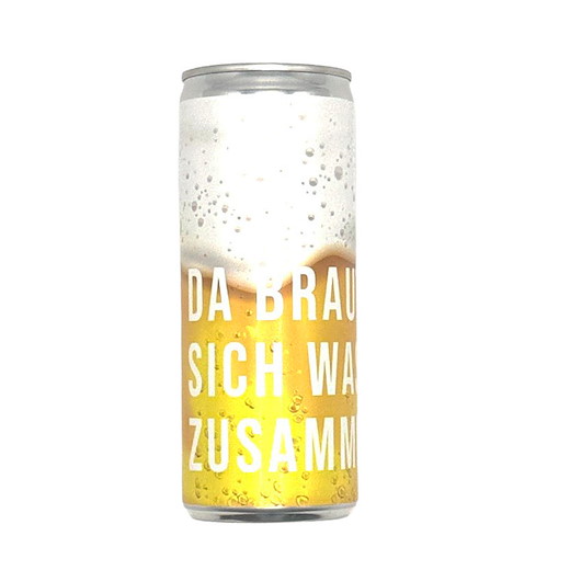 BIER "DA BRAUT SICH WAS ZUSAMMEN" |25 cl