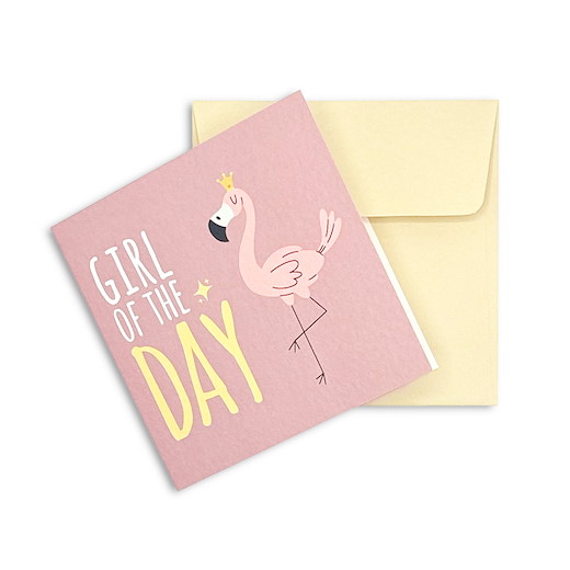 KARTE «GIRL OF THE DAY» | inkl. Couvert