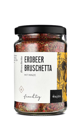 ERDBEER BRUSCHETTA