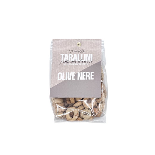 TARALLINI OLIVE NERE | 250 g
