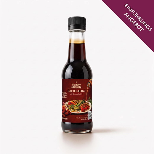 WUNDERDRESSING DATTEL-FEIGE MIT ROSMARINÖL | 200 ml