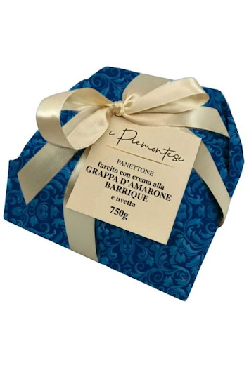 PANETTONE CON CREMA ALLA GRAPPA D'AMARONE BARRIQUE | 750 g