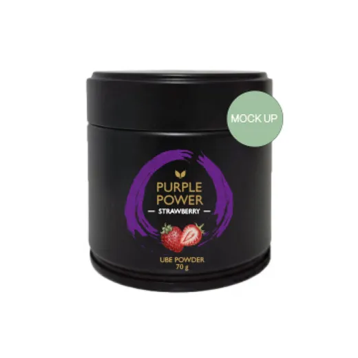 PREMIUM UBE PULVER ERDBEER | 70 g